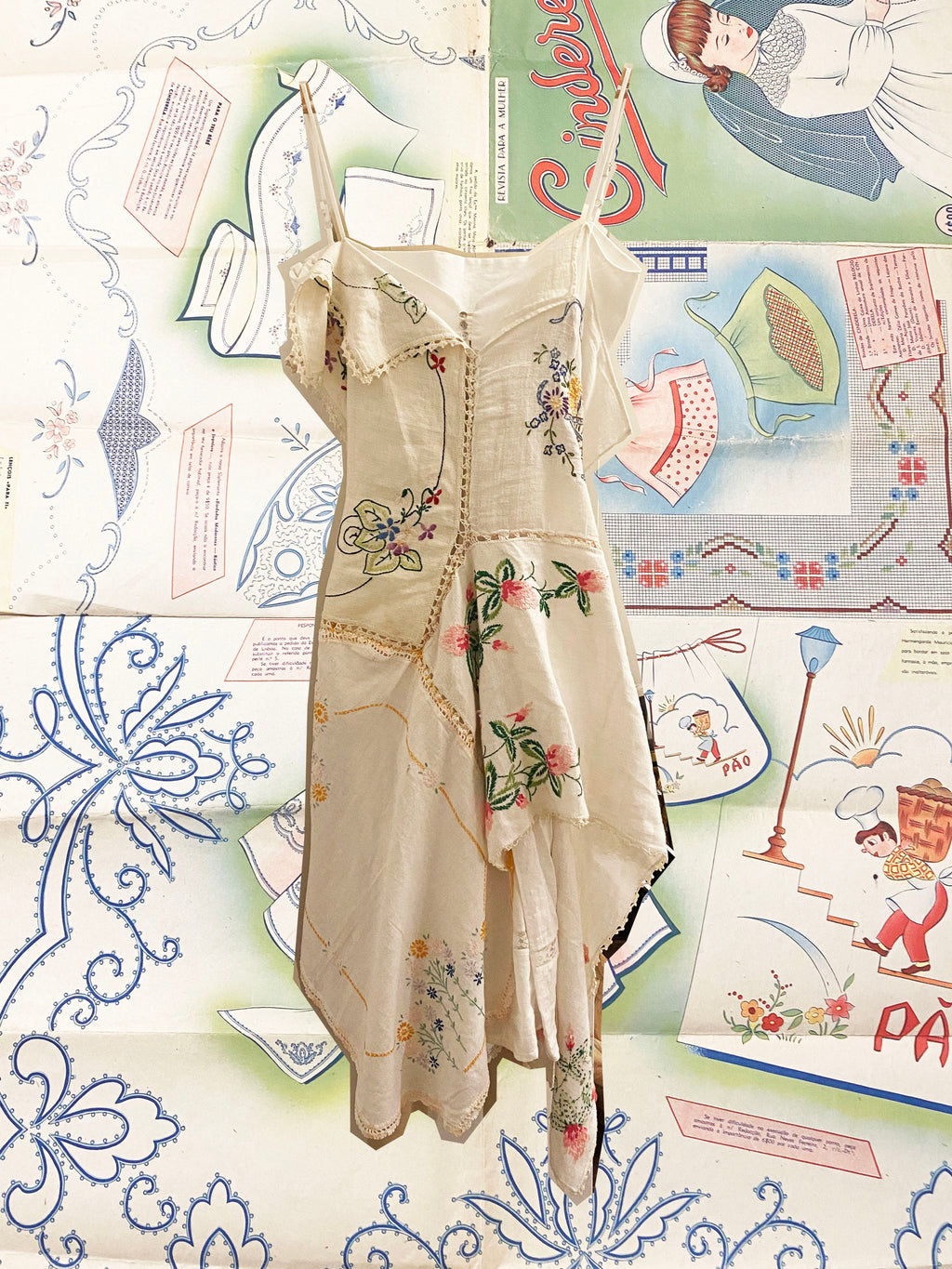 Upcycled Patchwork Dress